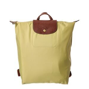 Longchamp Le Pliage Original Medium Canvas Backpack, Green
